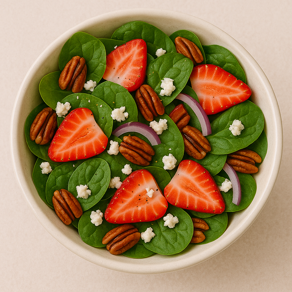 Spinach & Strawberry Salad